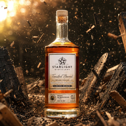 Starlight Distillery Toasted Barrel Indiana Straight Bourbon Whiskey 750ml