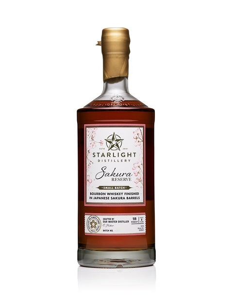 Starlight Sakura Reserve Batch 2 Bourbon Whiskey 750ml