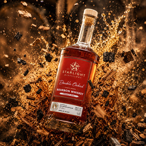 Starlight Distillery Double Oaked Bourbon Whiskey 750ml