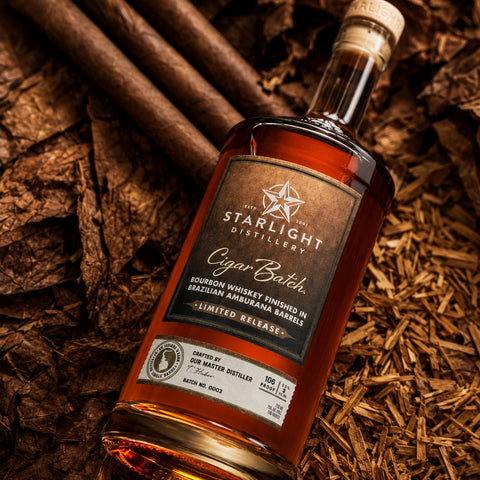 Starlight Distillery Limited Edition Huber's Cigar Batch 003 Brazilian Amburana Bourbon Whiskey 750ml