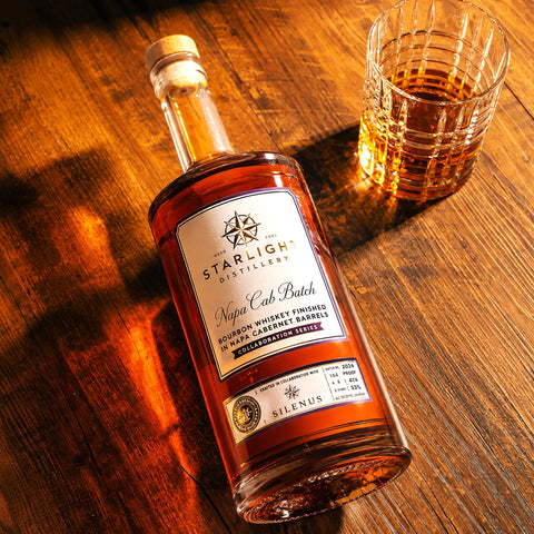 Starlight Distillery Napa Cab Batch Cabernet Barrel Finished Bourbon Whiskey 750ml