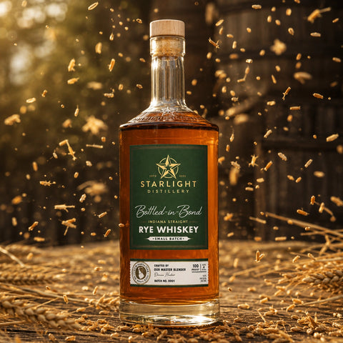 Starlight Distillery Old Rickhouse Bottle In Bond Straight Rye Whiskey 750ml