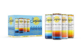 Stateside Surfside Tea Plus Vodka Variety Starter Pack 8-Pack Can