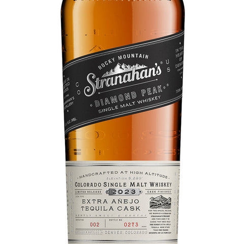 Stranahan’s Diamond Peak Extra Anejo Tequila Cask Finished American Whiskey 750ml