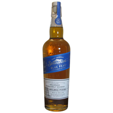 Stranahans Blue Peak Colorado Single Malt Straight Whiskey 750ml