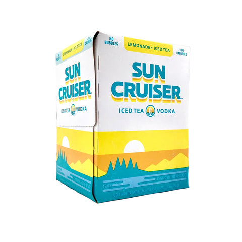 Sun Cruiser Lemonade Vodka Iced Tea 12-Oz Can 4-Pack