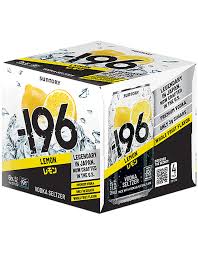 Suntory -196 Lemon Vodka Seltzer 4-Pack Can