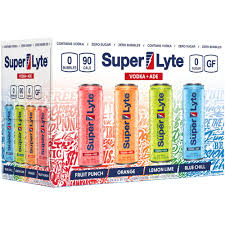 Super Lyte Vodka + Ade Cocktail Variety 8-Pack