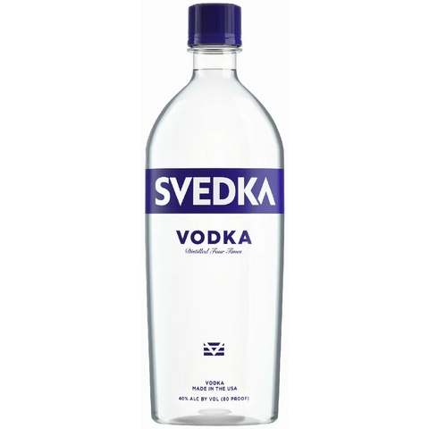 Svedka Vodka Plastic Bottle 750ml