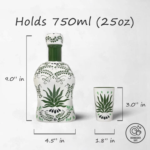 Tequila Agave Decanter Set