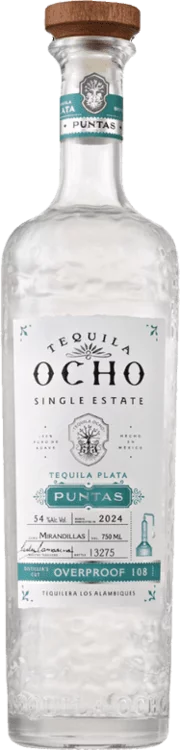 Tequila Ocho Puntas Single Estate Plata Tequila 750ml