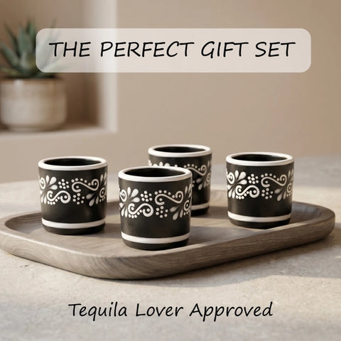 Tequila Shot Glasses 4-Oz