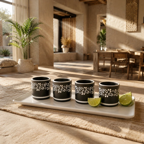 Tequila Shot Glasses 4-Oz