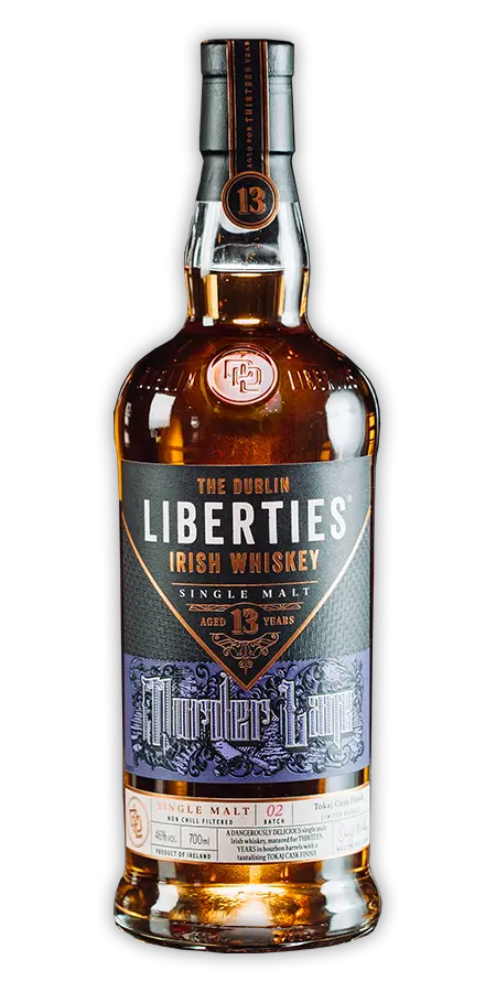 The Dublin Liberties Murder Lane 13 Year Old Single Malt Irish Whiskey 750ml