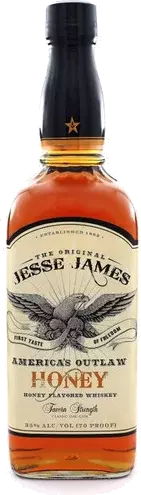 The Original Jesse James America's Outlaw Honey Flavored Whiskey 750ml