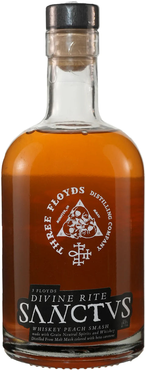 Three Floyds Divine Rite Sanctus Whiskey Peach Smash Cocktail 375ml