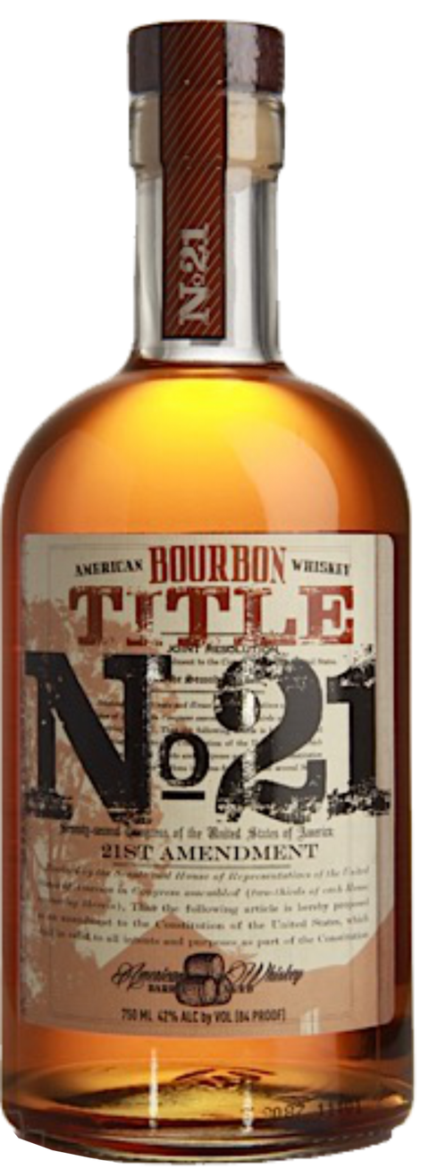Title No. 21 American Bourbon Whiskey 750ml