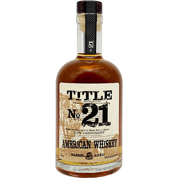 Title No. 21 Blended American Whiskey 750ml