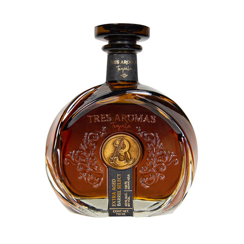 Tres Aromas Extra Aged Barrel Select Tequila 750ml