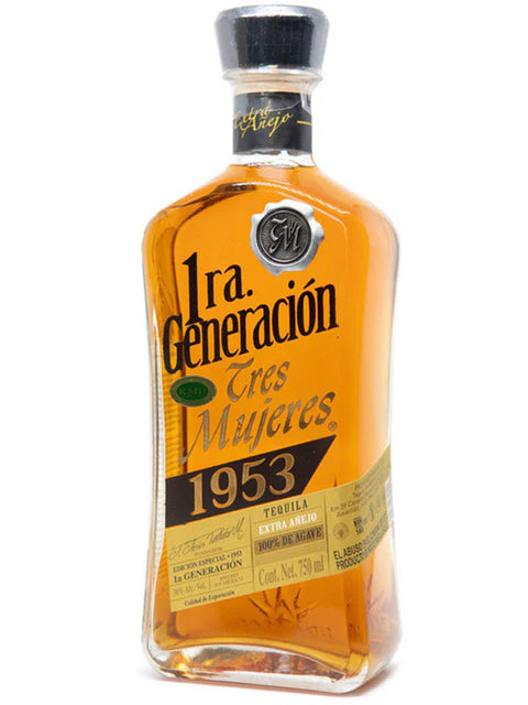 Tres Mujeres 1era. Generacion 1953 Extra Anejo Tequila 750ml