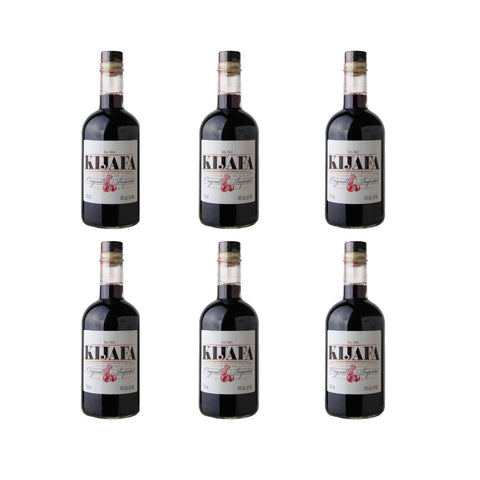Kijafa Cherry Fruit Wine 750ml 6-pack