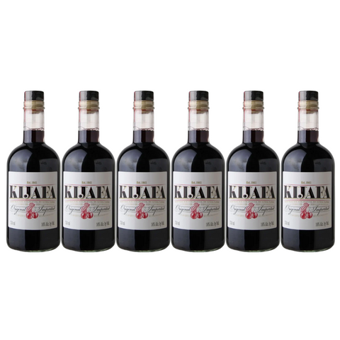 Kijafa Cherry Fruit Wine 750ml 6-pack
