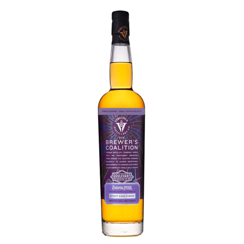 Virginia Distillery Co. The Brewer's Coalition Proper Stout Cask Finish American Single Malt Whisky 700ml