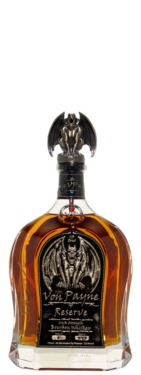 Von Payne Reserve Cask Strength Bourbon Whiskey 750ml
