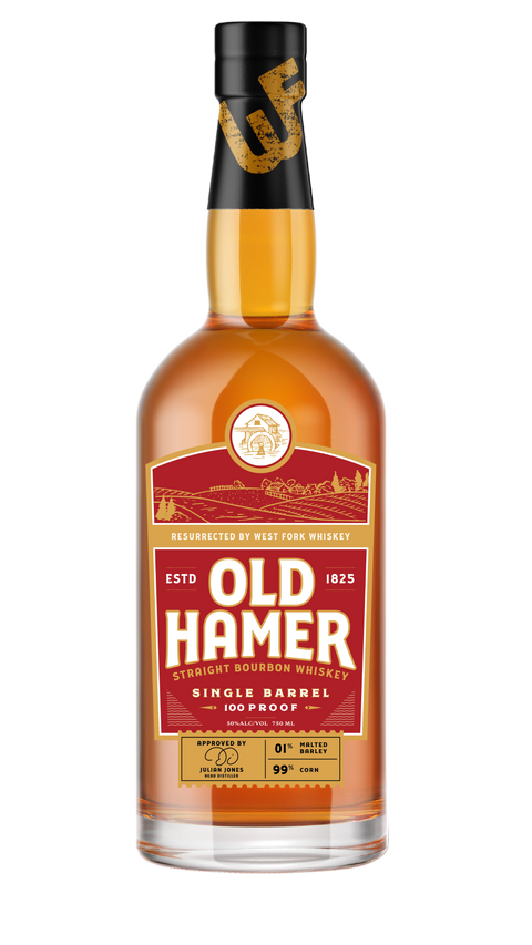 West Fork Whiskey Co. Old Hamer Straight Bourbon Whiskey 750ml