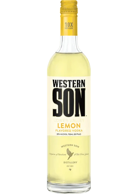 Western Son Lower Valley Lemon Flavored Vodka 750ml