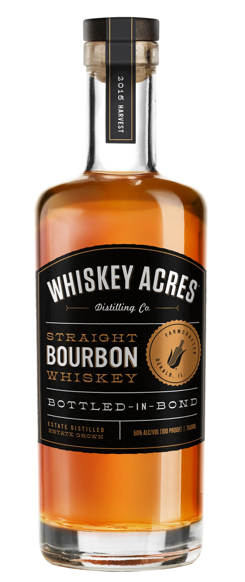 Whiskey Acres Bottled in Bond Straight Bourbon Whiskey 750ml
