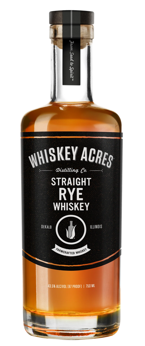 Whiskey Acres Farmcrafted Straight Rye Whiskey 750ml