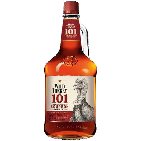 Wild Turkey 101 Proof Kentucky Straight Bourbon Whiskey 1.75Lt