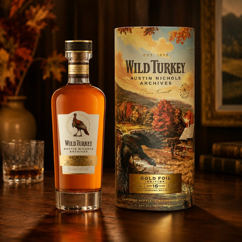 Wild Turkey Wild Turkey Austin Nichols Archives Gold Foil Edition 16 Year Old Kentucky Straight Bourbon Whiskey 750ml
