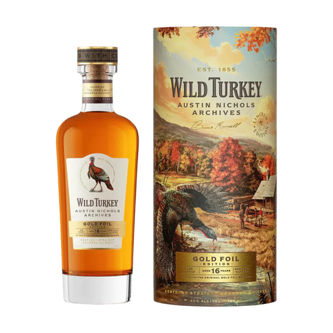 Wild Turkey Wild Turkey Austin Nichols Archives Gold Foil Edition 16 Year Old Kentucky Straight Bourbon Whiskey 750ml