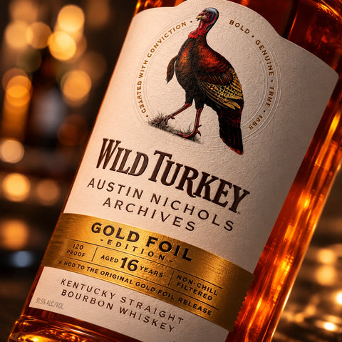 Wild Turkey Wild Turkey Austin Nichols Archives Gold Foil Edition 16 Year Old Kentucky Straight Bourbon Whiskey 750ml