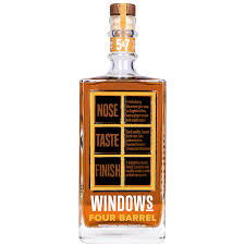 Windows Distillery Four Barrel Straight Bourbon Whiskey 750ml