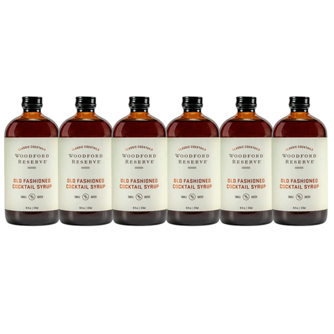 Woodford Reserve Old Fashioned Cocktail Syrup 16-Oz Bottle 6-Pack