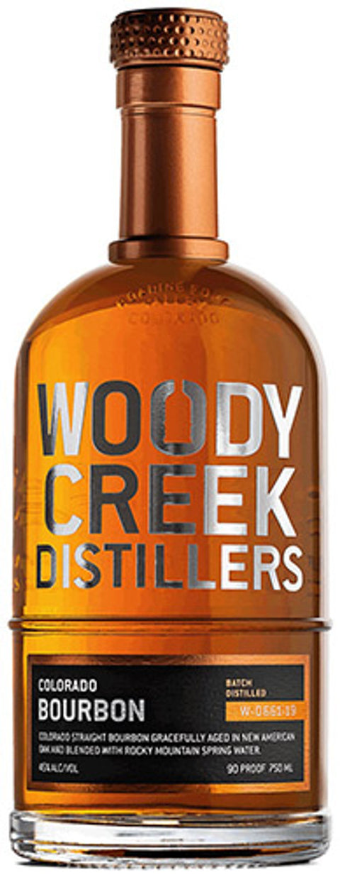 Woody Creek Straight Bourbon Whiskey 750ml