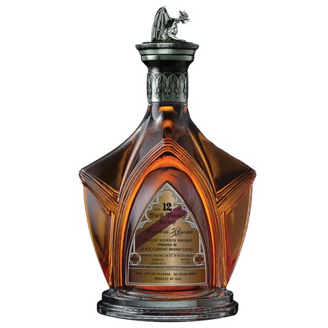 World Whiskey Society 12 Year Old Black Currant Brandy Casks Finished Kentucky Straight Bourbon Whiskey 750ml