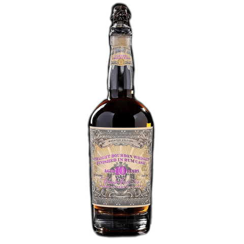 World Whisky Society Classic Collection Wheated Edition 10 Year Old Rum Cask Finished Straight Bourbon Whiskey 750mll