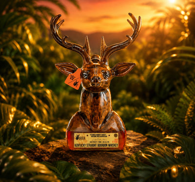 World Whiskey Society Ceramic Deer Head