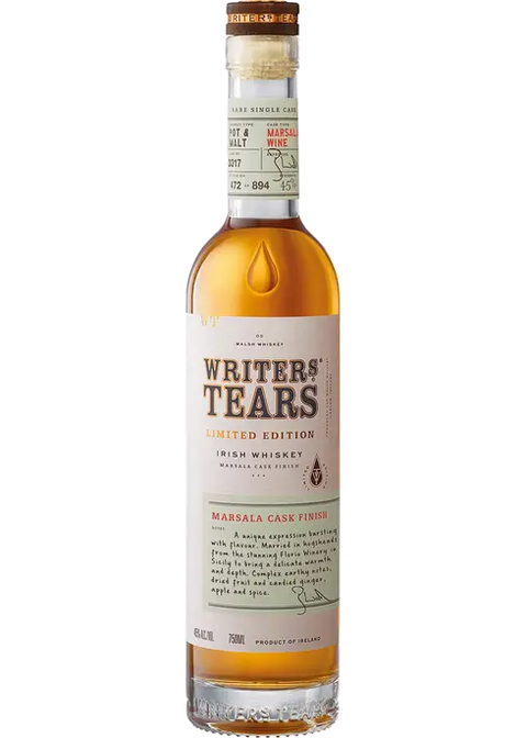 Writers Tears Copper Pot Florio Marsala Cask Finish Irish Whiskey 750ml