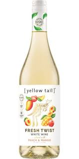 Yellow Tail Fresh Twist Peach & Mango Infused White 750ml