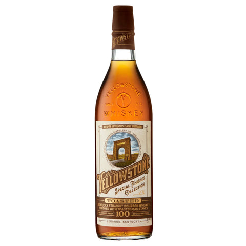 Yellowstone Toasted Oak Staves Finish Kentucky Straight Bourbon Whiskey 750ml