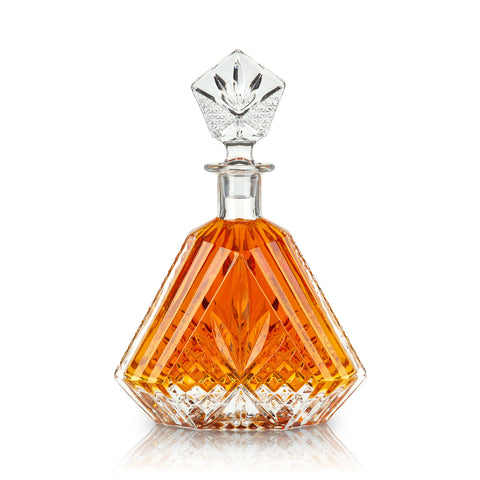 Admiral Crystal Irish Cut Whiskey Decanter By Viski