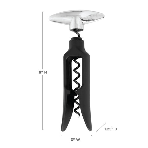 True Twister Easy-Turn Black Corkscrew