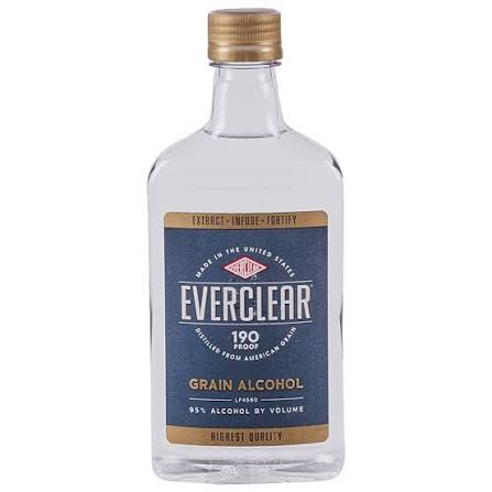 Everclear Grain Alcohol Pet Bottle 375ml