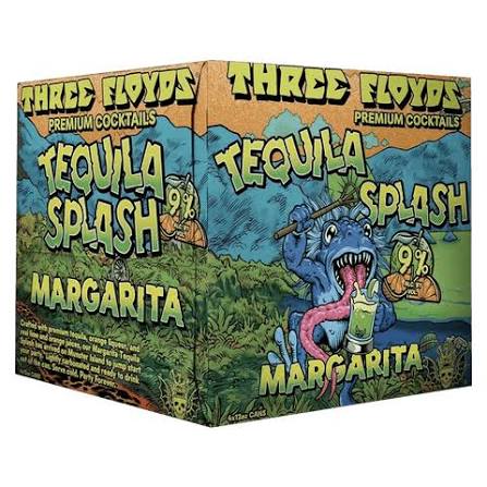 3 Floyds Tequila Splash Margarita Can 4-Pack