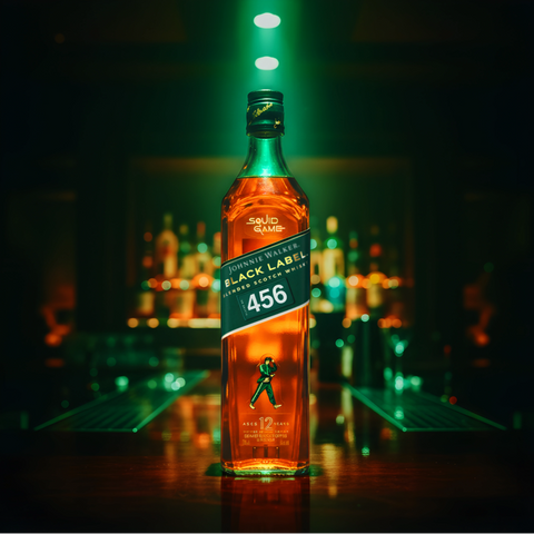 Johnnie Walker Black Label Squid Game Edition 12 Year Old Blended Scotch Whisky 750ml